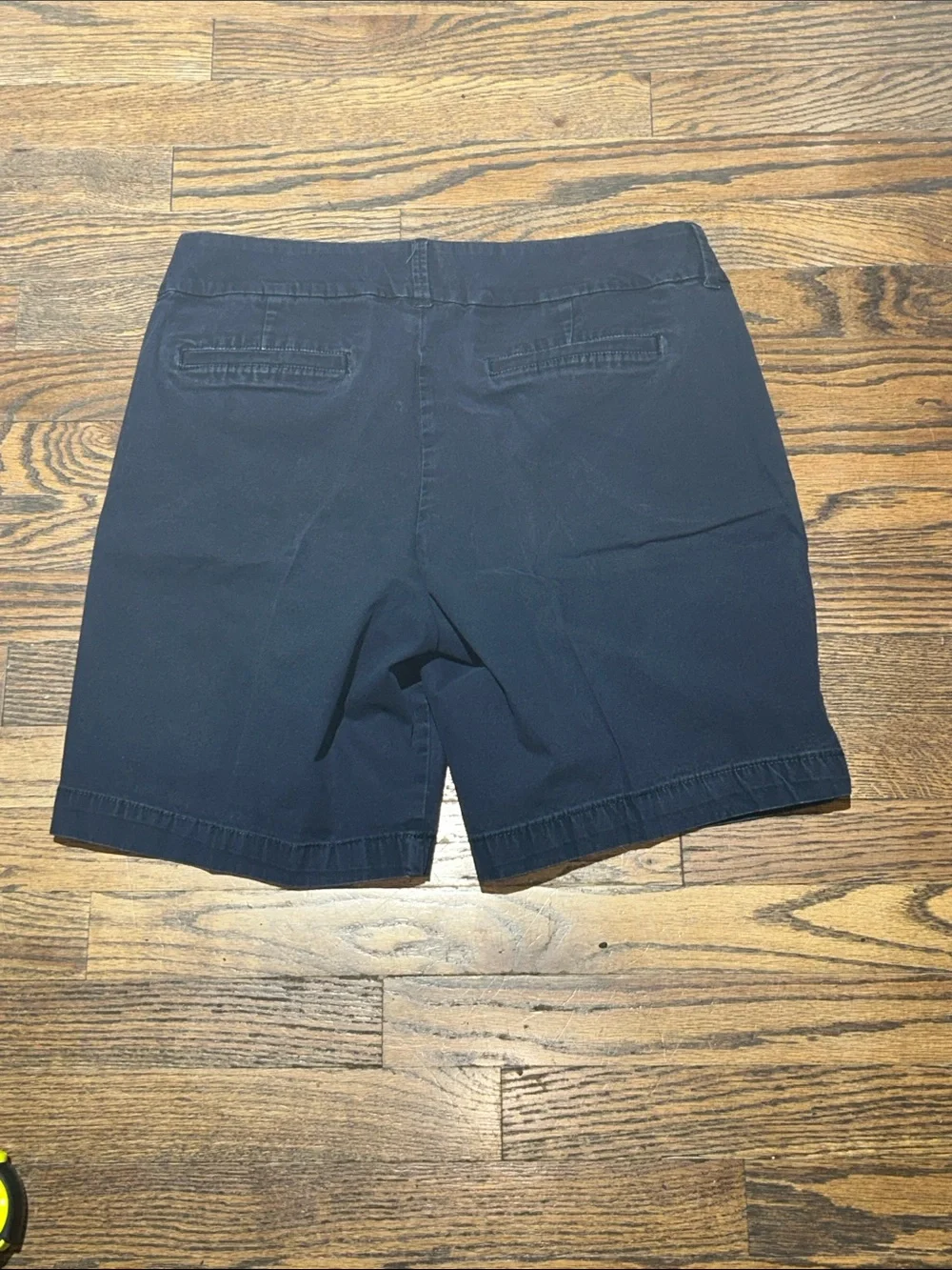 J. Crew Dark Blue Cotton Chino Bermuda Shorts